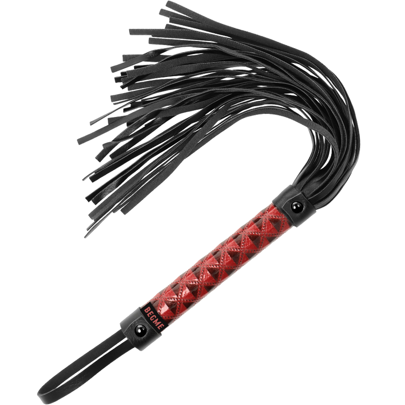 BEGME - FLOGGER EN CUIR VÉGAN ÉDITION ROUGE BEGME RED EDITION