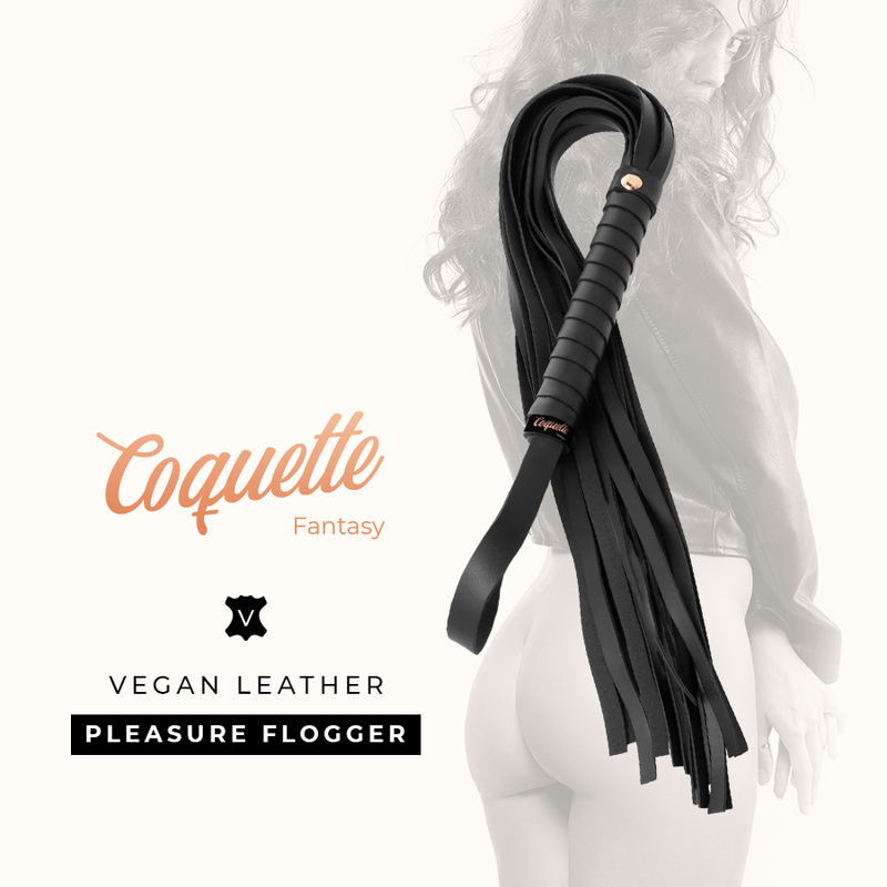 COQUETTE CHIC DESIRE - FOUET FANTAISIE EN CUIR VÉGAN COQUETTE FANTASY