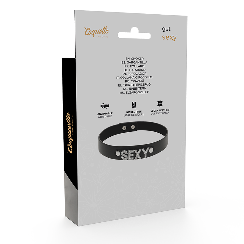 COQUETTE CHIC DESIRE - RAS DE COU SEXY EN CUIR VÉGAN COQUETTE ACCESSORIES
