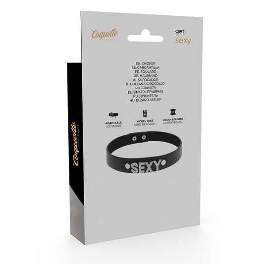 COQUETTE CHIC DESIRE - RAS DE COU SEXY EN CUIR VÉGAN COQUETTE ACCESSORIES