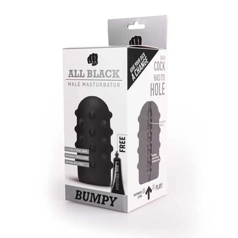 ALL BLACK - MASTURBATEUR BUMPY ALL BLACK