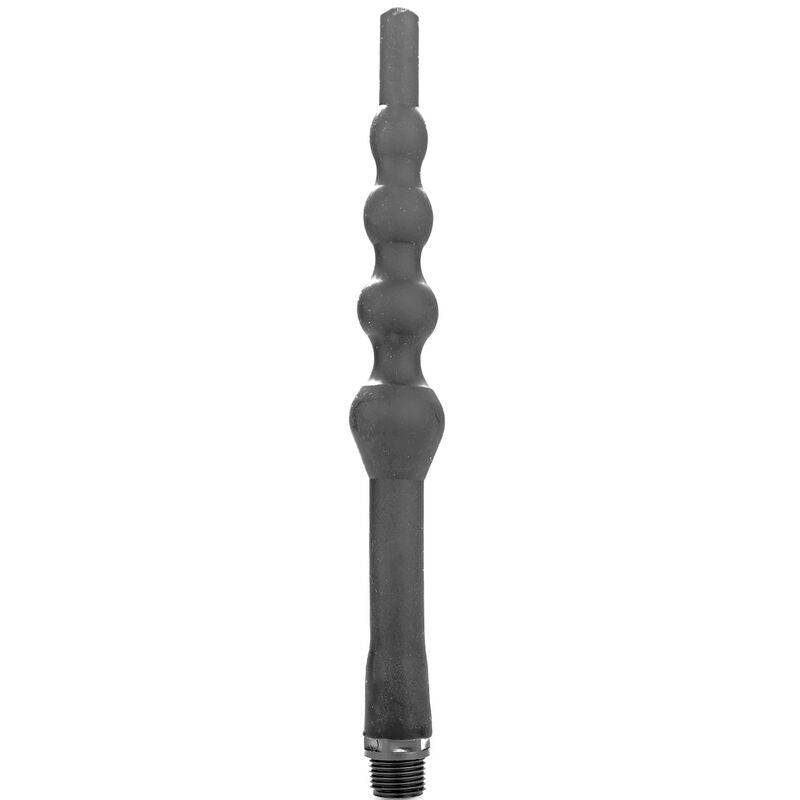 ALL BLACK - DOUCHE ANAL EN PERLES SILICONE 27 CM ALL BLACK