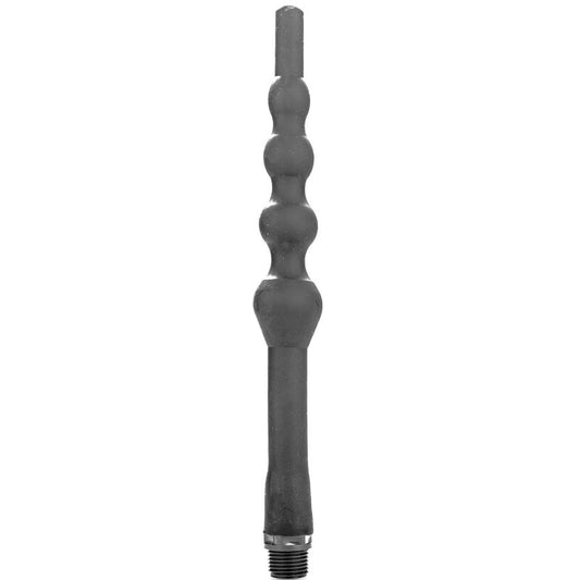ALL BLACK - DOUCHE ANAL EN PERLES SILICONE 27 CM ALL BLACK