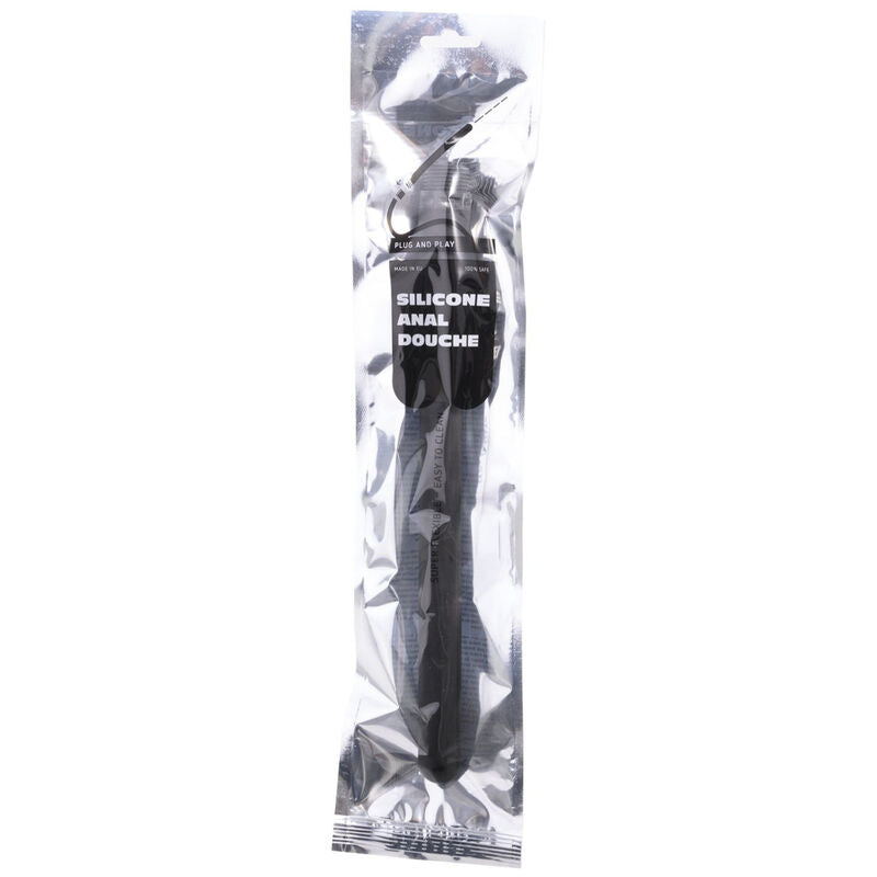 ALL BLACK - DOUCHE ANAL EN PERLES SILICONE 27 CM ALL BLACK