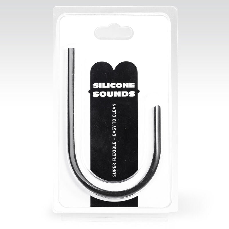 ALL BLACK - SONDE URÉTRALE SILICONE 6MM ALL BLACK
