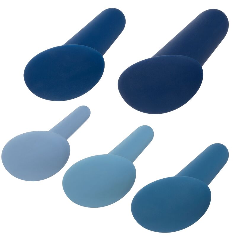 CALEXOTICS - ENSEMBLE DENTRAÎNEMENT ANAL PORTABLE 5 PIÈCES CALEXOTICS