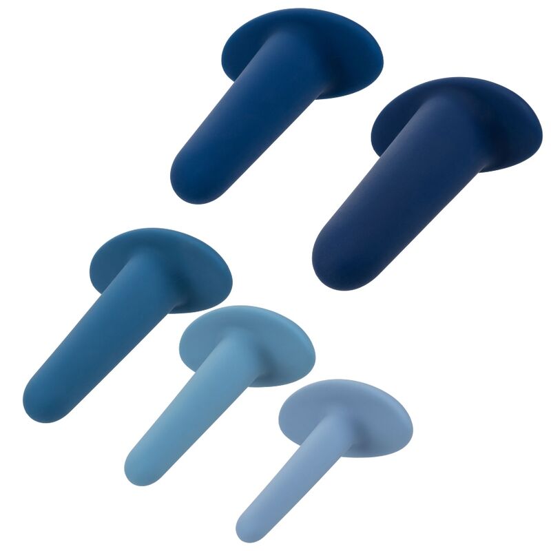 CALEXOTICS - ENSEMBLE DENTRAÎNEMENT ANAL PORTABLE 5 PIÈCES CALEXOTICS