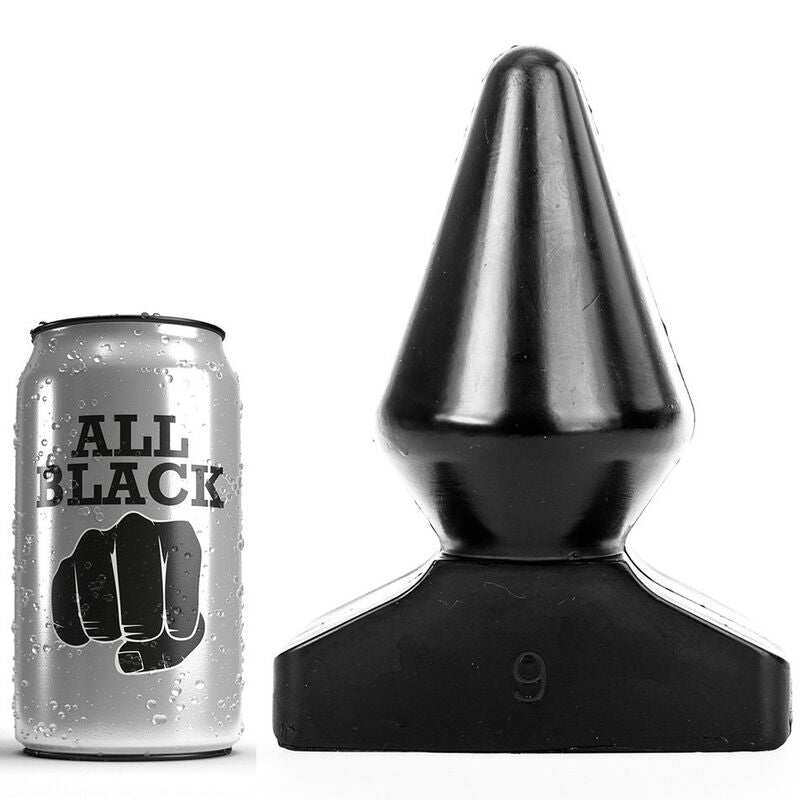 ALL BLACK - PLUG ANAL 18,5 CM ALL BLACK