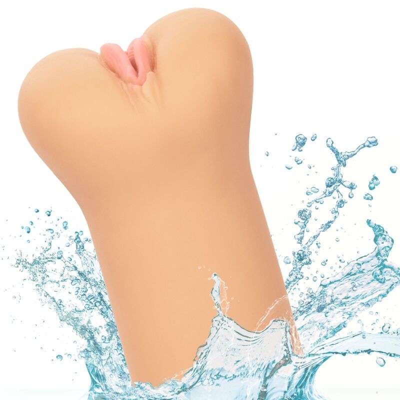 CALEXOTICS - BOUNDLESS VULVA STROKER - PEAU CLAIRE CALEXOTICS