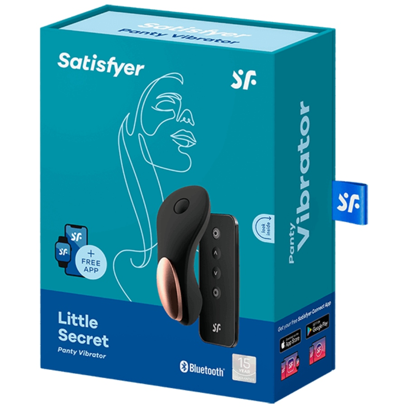 SATISFYER - VIBRATEUR DE CULOTTE LITTLE SECRET SATISFYER CONNECT