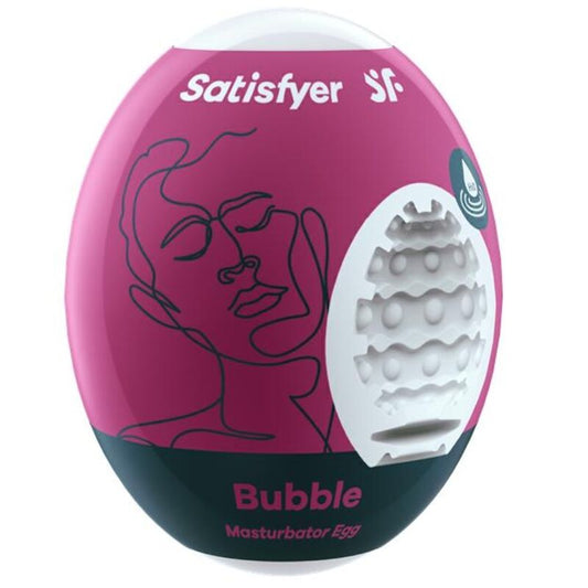 SATISFYER - OEUF MASTURBATEUR BUBBLE SATISFYER EGGS