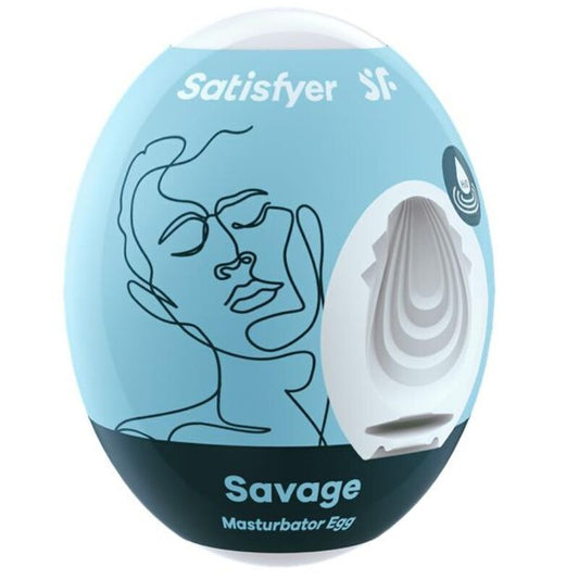 SATISFYER - OEUF DE MASTURBATEUR SAVAGE SATISFYER EGGS