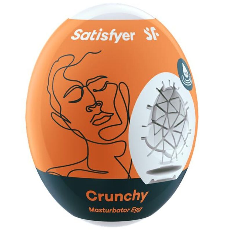 SATISFYER - OEUF MASTURBATEUR CROQUANT SATISFYER EGGS