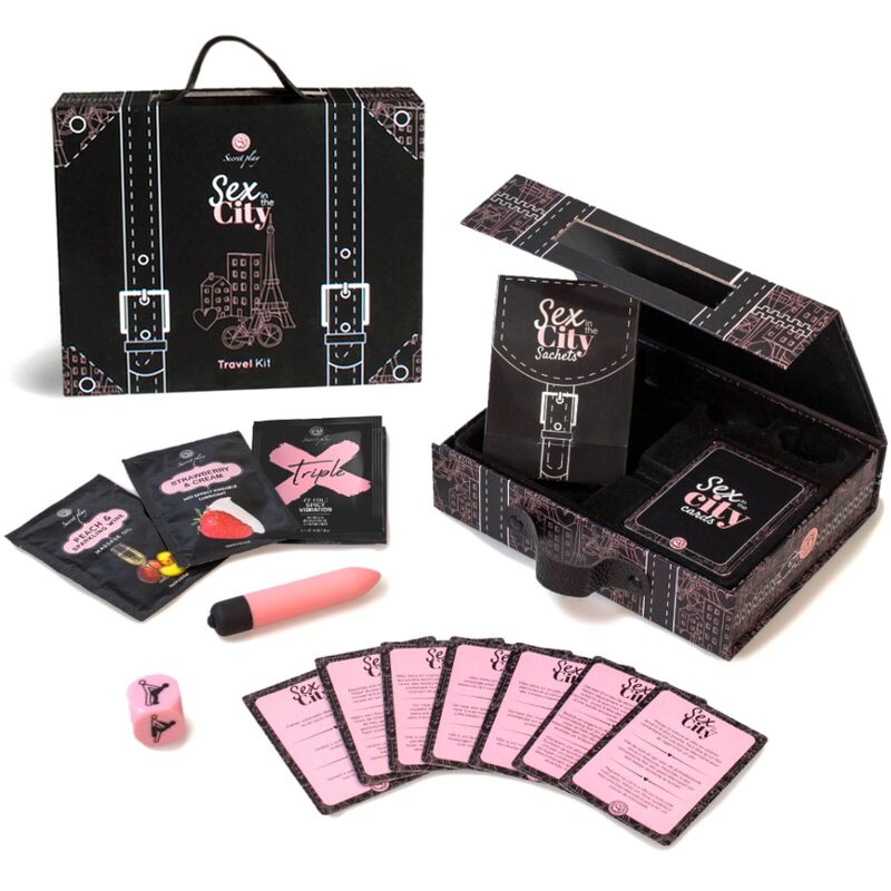 SECRETPLAY - KIT DE VOYAGE SEXE DANS LA VILLE (ES/EN/DE/FR/NL/PT) SECRETPLAY 100% GAMES