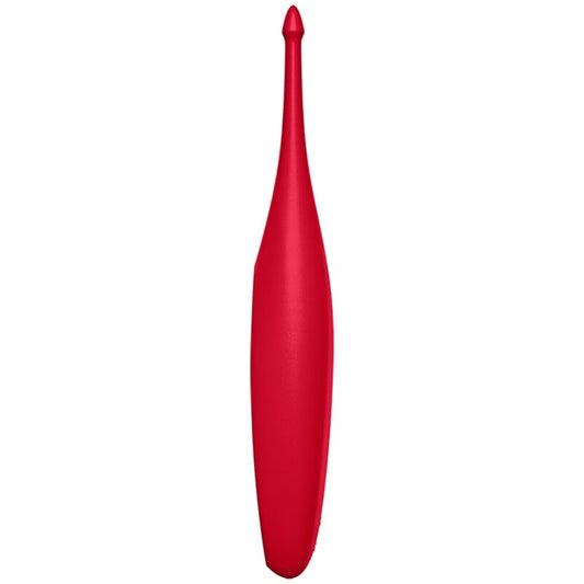 SATISFYER - VIBRATEUR TWIRLING FUN TIP ROUGE SATISFYER VIBRATOR
