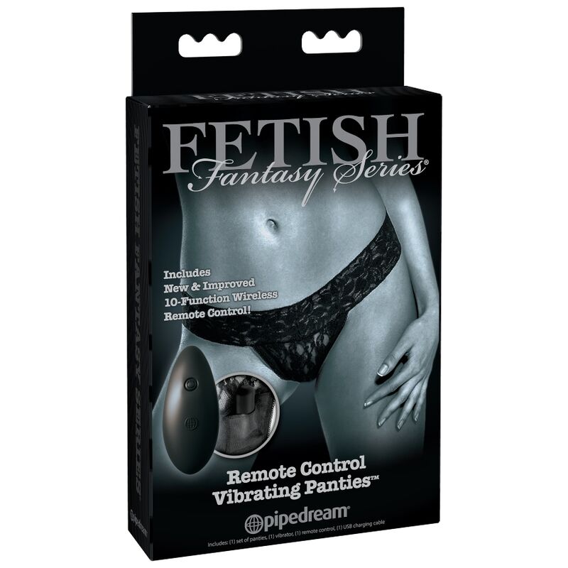 FETISH FANTASY LIMITED EDITION - CULOTTE VIBRANTE AVEC TÉLÉCOMMANDE PIPEDREAMS