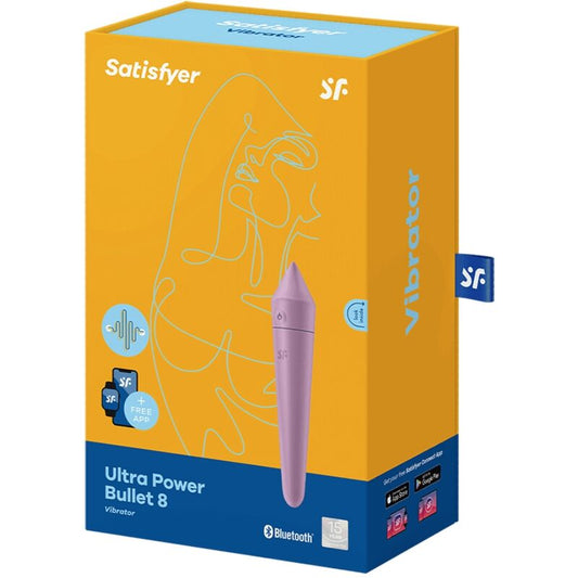 SATISFYER - ULTRA POWER BULLET 8 LILAS SATISFYER CONNECT