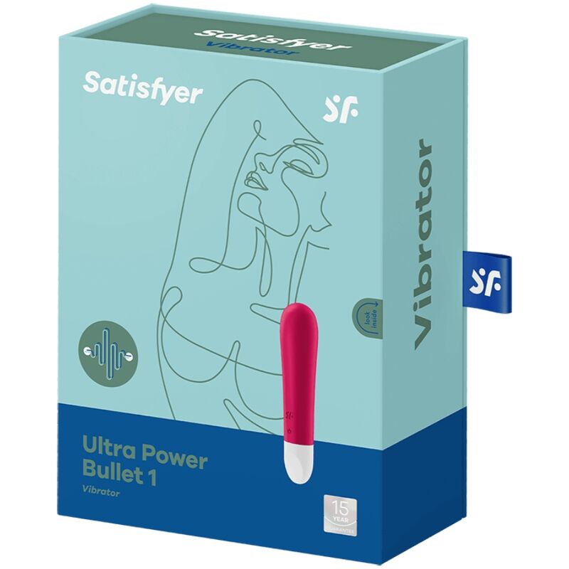 SATISFYER - ULTRA POWER BULLET 1 ROUGE SATISFYER VIBRATOR