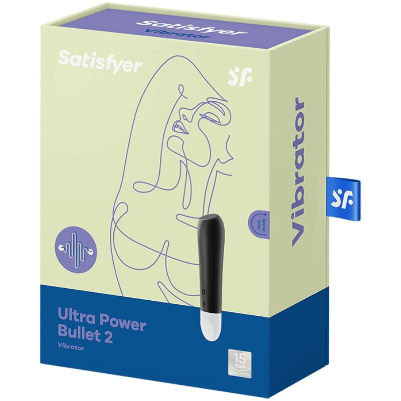 SATISFYER - ULTRA POWER BULLET 2 NOIR SATISFYER VIBRATOR