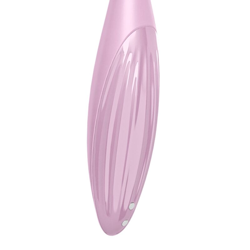 SATISFYER - VIBRATEUR  POINTE DE CLIT TWIRLING JOY ROSE SATISFYER CONNECT