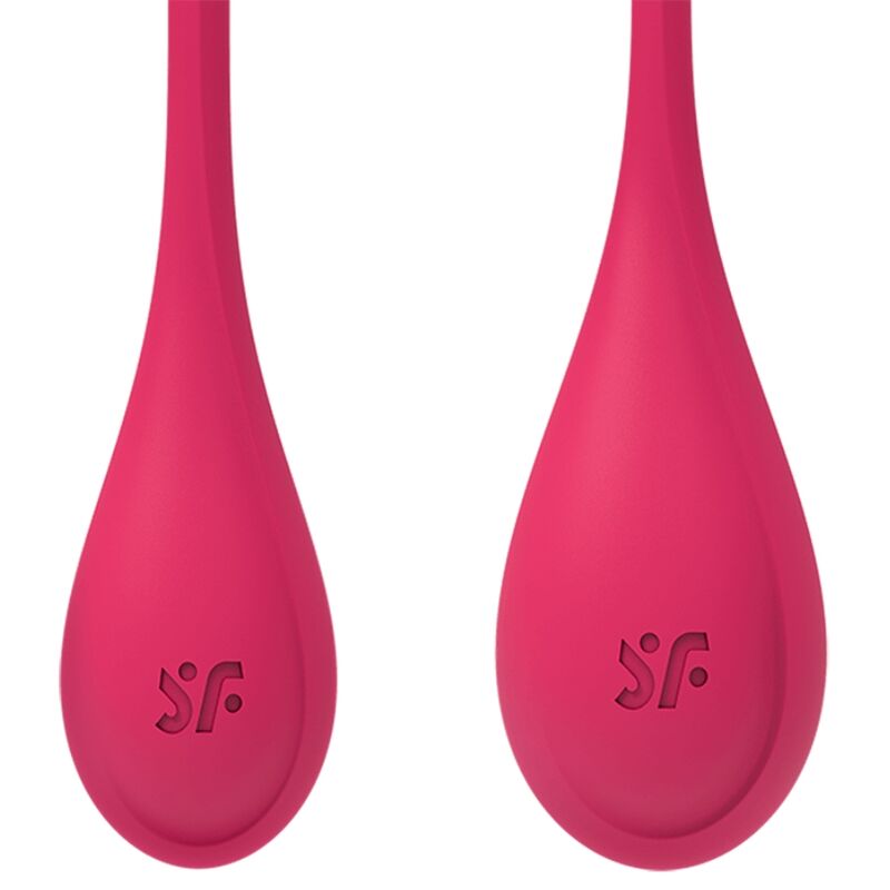 SATISFYER - ENSEMBLE ENTRAÎNEMENT YONI POWER 1 ROUGE SATISFYER BALLS