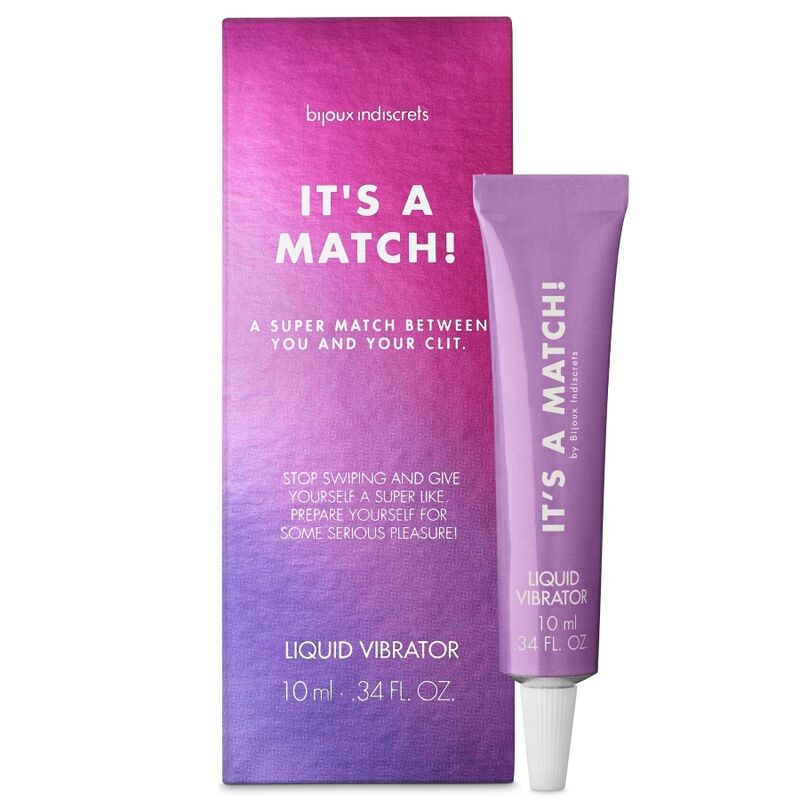 BIJOUX - CEST UN VIBRATEUR LIQUIDE MATCH 10 ML BIJOUX LOVE COSMETIQUES