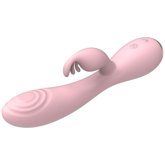 NALONE - VIBRATEUR MAGIC STICK AVEC LAPIN - ROSE CLAIR NALONE