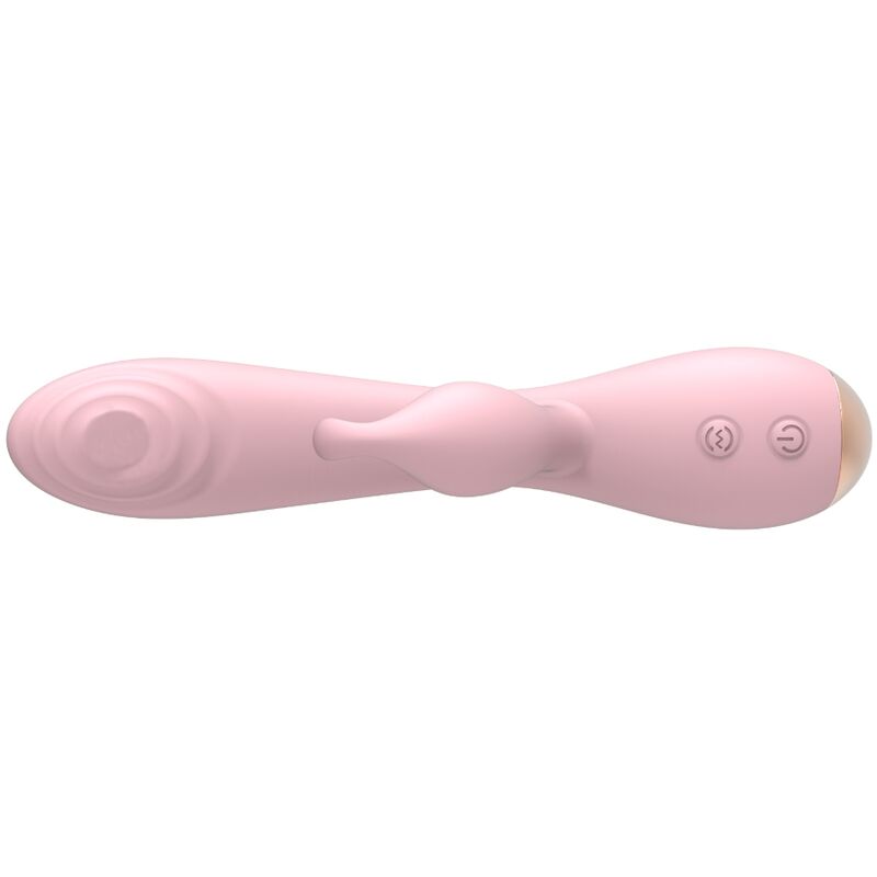 NALONE - VIBRATEUR MAGIC STICK AVEC LAPIN - ROSE CLAIR NALONE