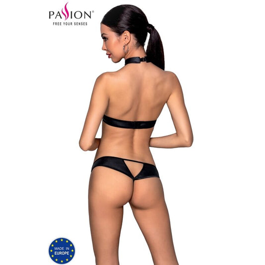 PASSION - ENSEMBLE CUIR ÉCOLOGIQUE MALWIA S/M PASSION WOMAN SETS