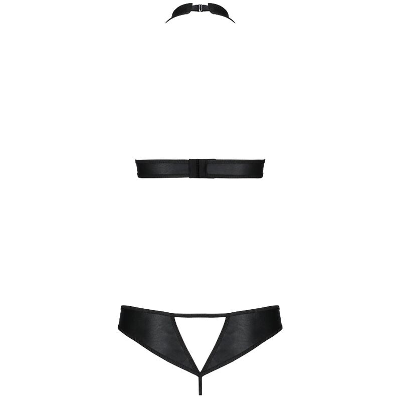 PASSION - ENSEMBLE CUIR ÉCOLOGIQUE MALWIA S/M PASSION WOMAN SETS