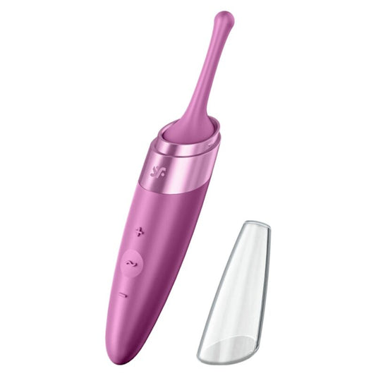 SATISFYER - VIBRATEUR  POINTE DE CLIT TWIRLING DELIGHT VIOLET SATISFYER VIBRATOR