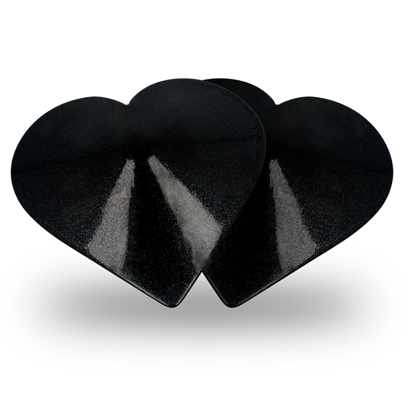 COQUETTE CHIC DESIRE - CACHE-MALIN COEURS NOIR COQUETTE ACCESSORIES