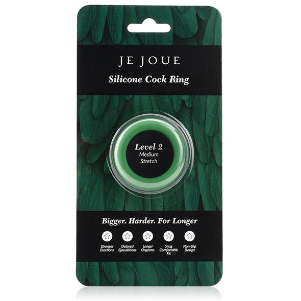 JE JOUE - BAGUE SILICONE VERTE CHOKE MOYEN JE JOUE