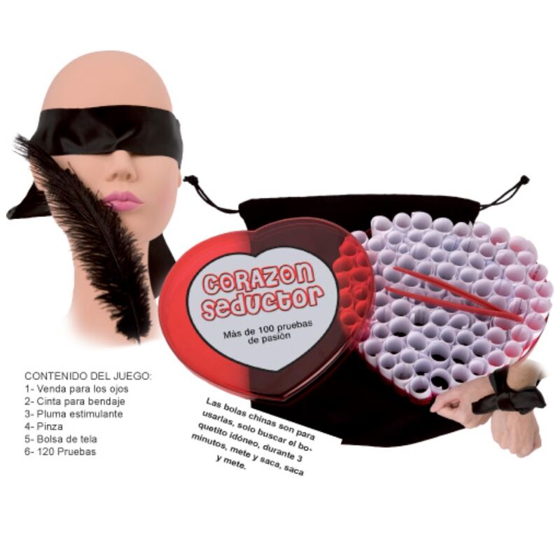 DIABLO PICANTE - JEU COEUR SEDUCTIF DIABLO PICANTE