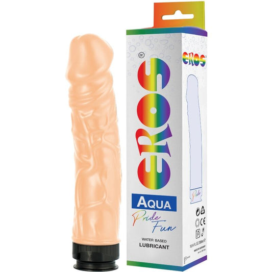 PRIDE - EROS AQUA LGBT PRIDE DILDO ET LUBRIFIANT À BASE D''EAU PRIDE