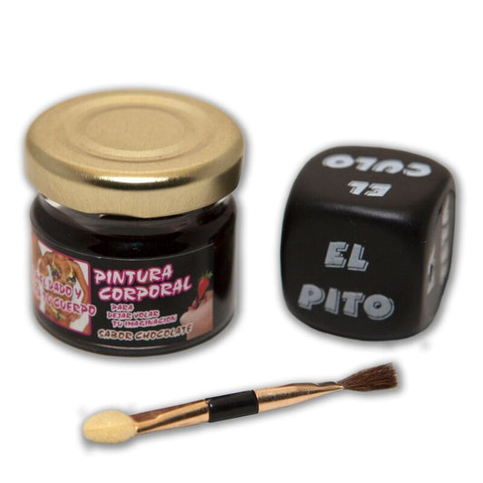 DIABLO PICANTE - PEINTURE AU CHOCOLAT ET MATRICE POUR LE CORPS DIABLO PICANTE