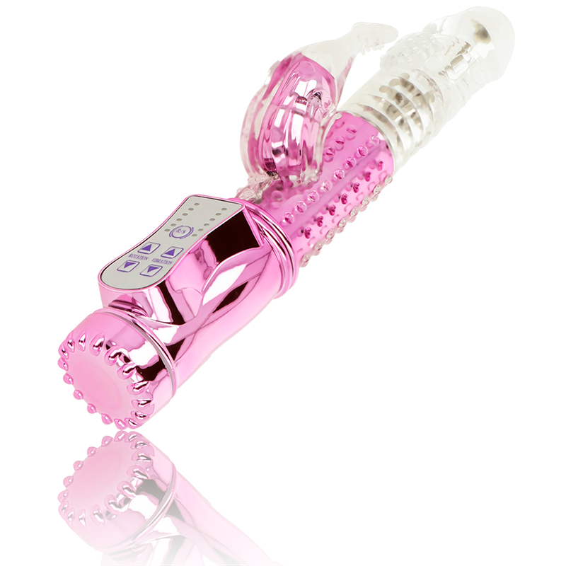 OHMAMA - VIBRATEUR AVEC FONCTION DE ROTATION ET STIMULATEUR DE CLITORIS OHMAMA