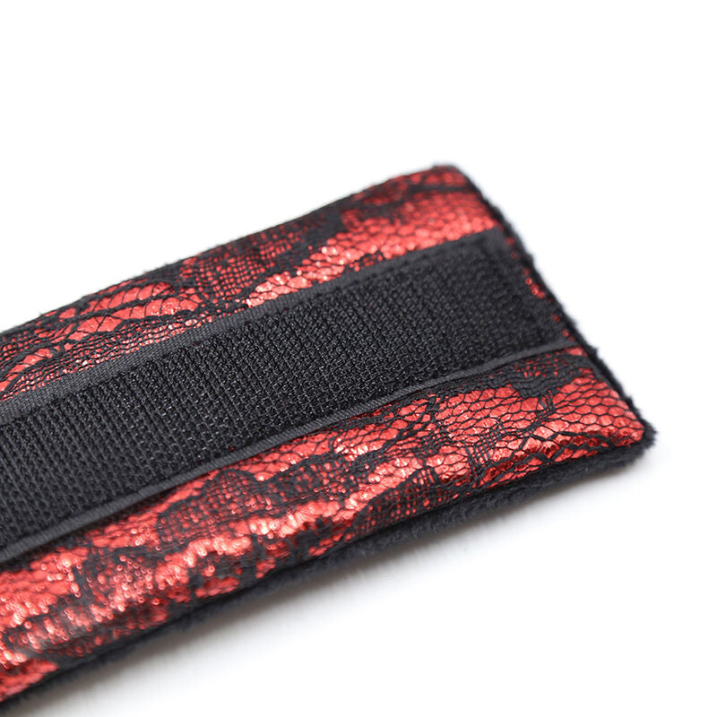 OHMAMA FETISH - MENOTTES EN VELOURS AVEC RUBAN EN NYLON OHMAMA FETISH