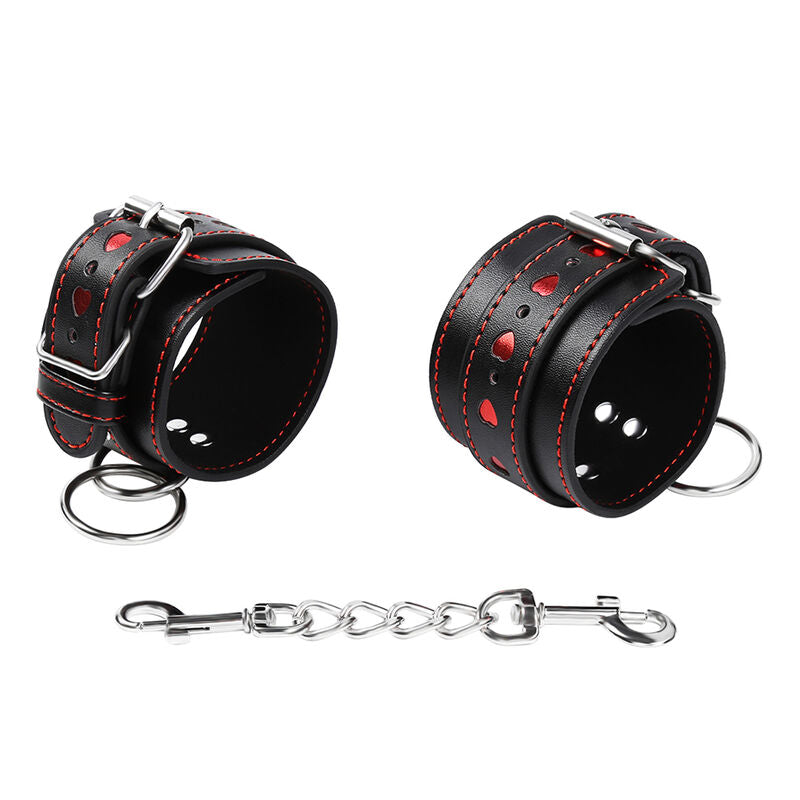 OHMAMA FETISH - MENOTTES INCRUSTÉES COEUR OHMAMA FETISH