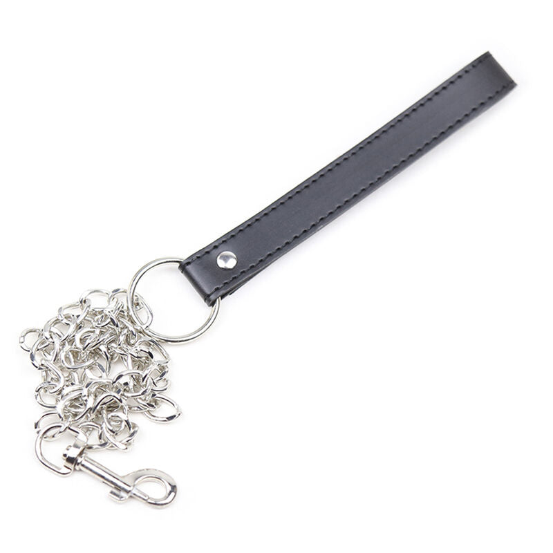 OHMAMA FETISH - COLLIER DE SOUMISSION AVEC 3 ANNEAUX OHMAMA FETISH