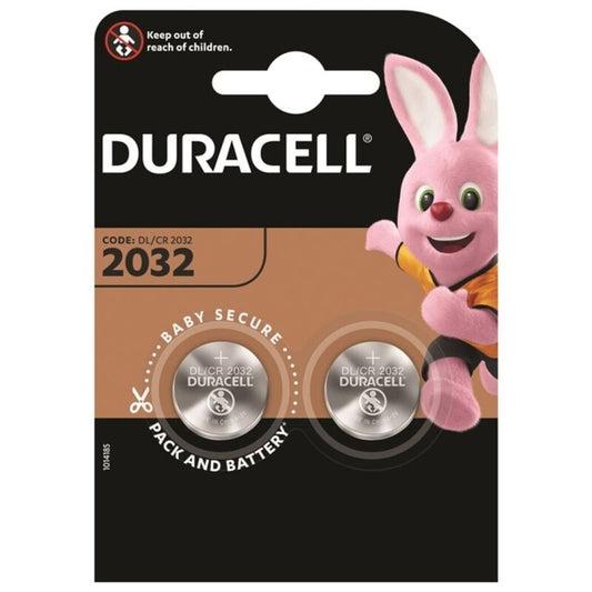 DURACELL - PILE BOUTON LITIO CR2032 3V 2 UNIT? DURACELL