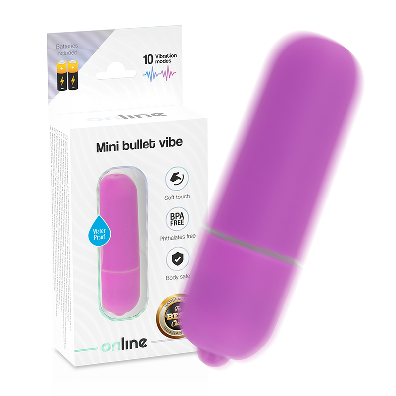 ONLINE - MINI BALLE VIBRANTE LILAS ONLINE