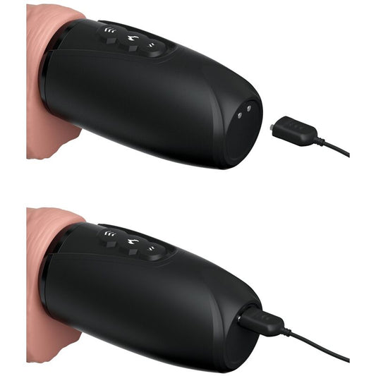 KING COCK - PLUS TRIPLE MENACE PEAU CLAIRE KING COCK PLUS