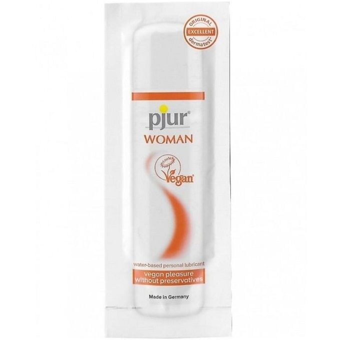 PJUR - WOMAN LUBRIFIANT VEGAN  BASE EAU 2 ML PJUR