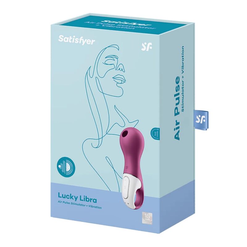 SATISFYER - STIMULATEUR ET VIBRATEUR LUCKY LIBRA SATISFYER AIR PULSE