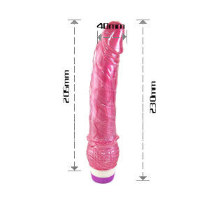 BAILE - VIBRATEUR RÉALISTE ROUGE 23 CM BAILE VIBRATORS