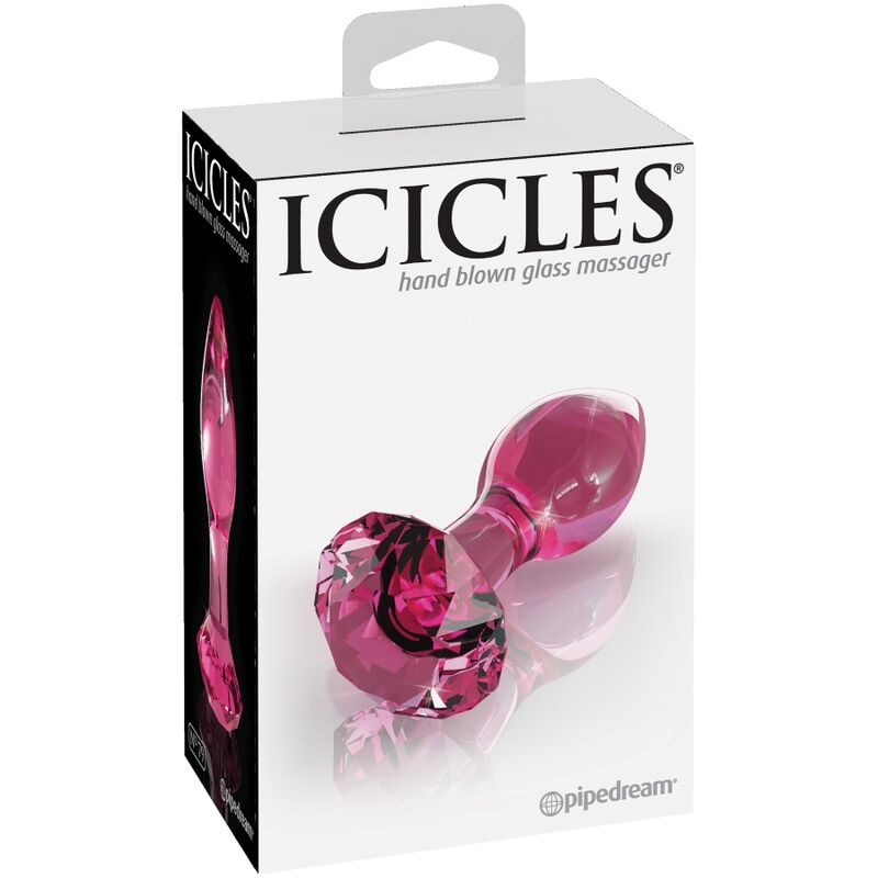 ICICLES - N. 79 PLUG ANAL EN VERRE ICICLES