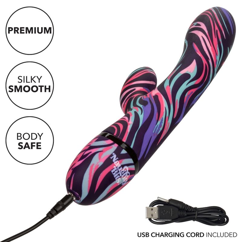 CALEXOTICS - MENAGE A MOI VIBRATEUR DOUBLE BAGUETTE CALEXOTICS