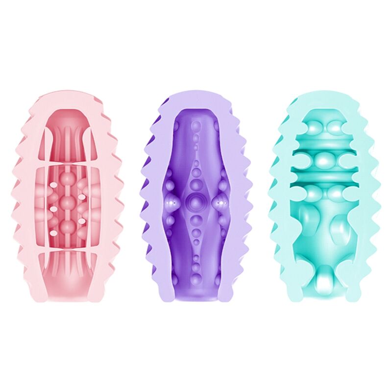 PRETTY LOVE - OEUF MASTURBATEUR DOUBLE FACE 15 UNITÉS PRETTY LOVE MALE