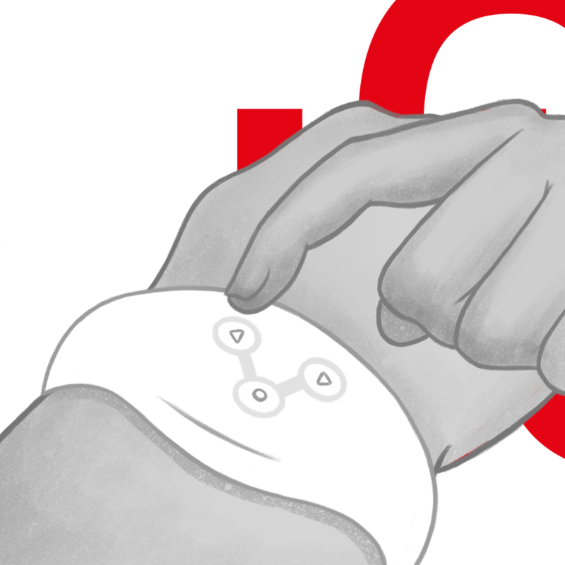 WATCHME - MONTRE À TECHNOLOGIE SANS FIL BLANCHE WATCHME